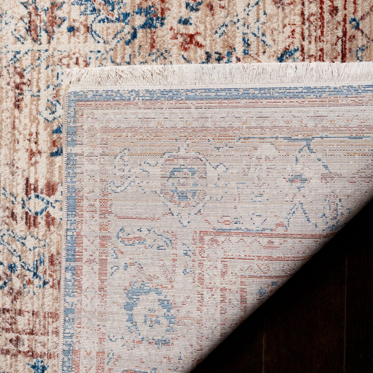 SAFAVIEH Persian Collection Accent Rug - 4' x 6', Beige & Rust, Boho Oriental Design, Non-Shedding & Easy Care, Ideal for High Traffic Areas in Entryway, Living Room, Bedroom (VTP427B)