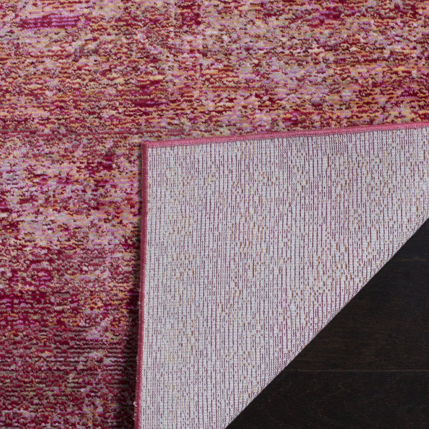 SAFAVIEH Mystique Collection Accent Rug - 4' x 6', Rust & Multi, Watercolor Overdyed Distressed Design, Non-Shedding & Easy Care, Ideal for High Traffic Areas in Foyer, Living Room, Bedroom (MYS920P)