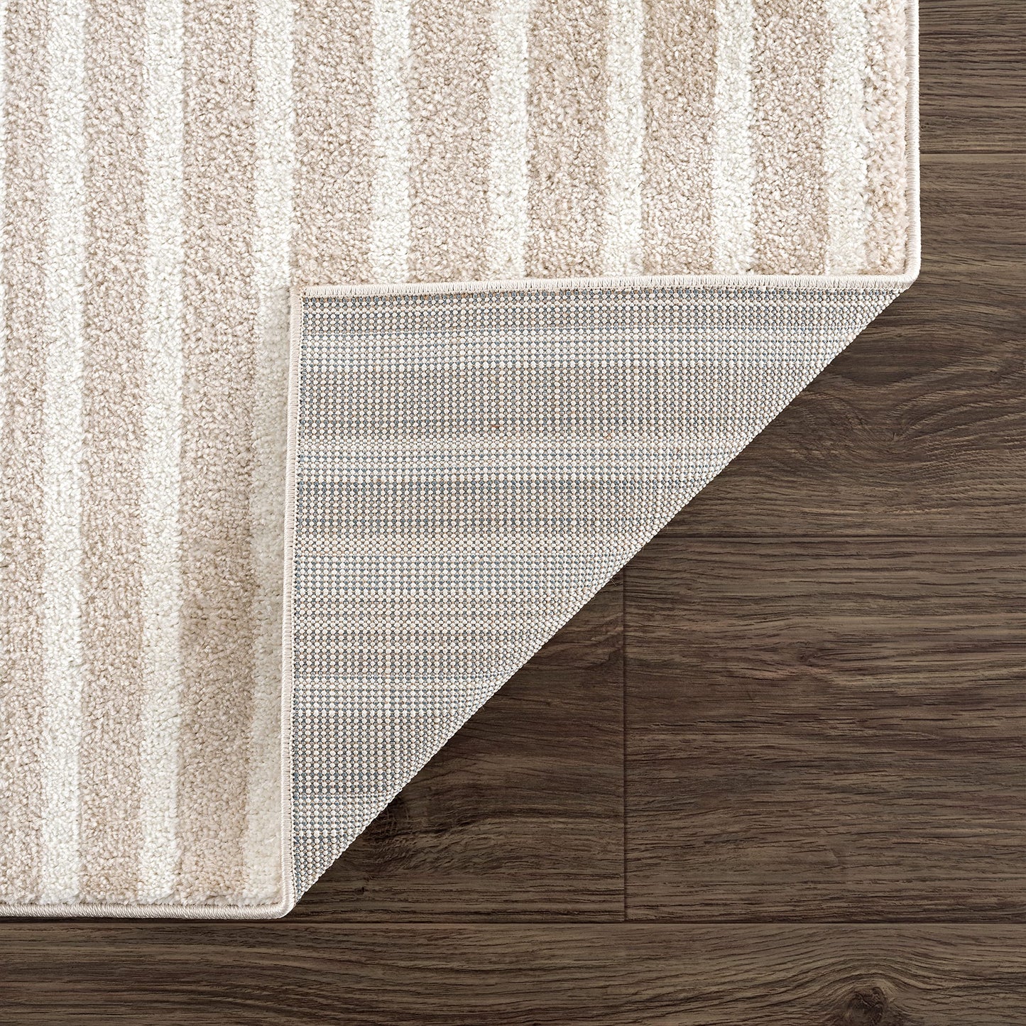 Abani Area Rug for Living Room -Nuevo 5' x 8' Beige Arch Pattern Area Rug, Soft and Durable Living Room Rug, Stain and Fade Resistant, Chic Modern Design, Pet & Kid Friendly