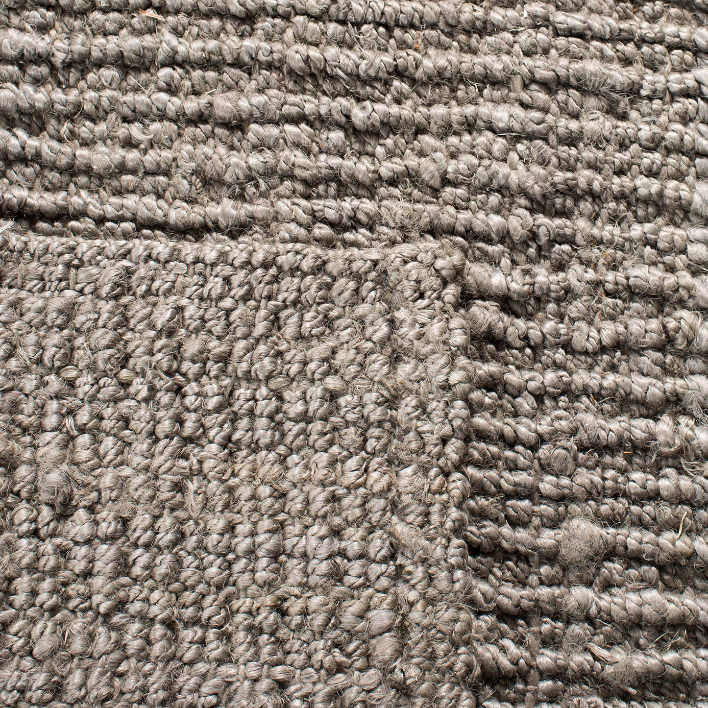 SAFAVIEH Area Rug 5x8 - Natural Fiber Collection - Light Grey, Handmade Jute, Farmhouse Style, Chunky Textured Thick Pile (NF447G)