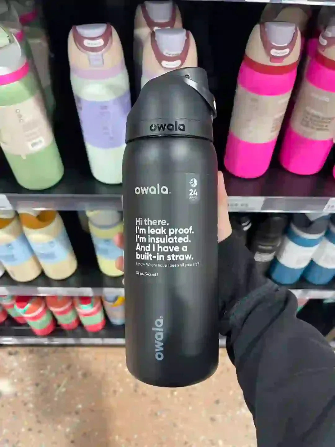 Owala Freesip sports water bottle