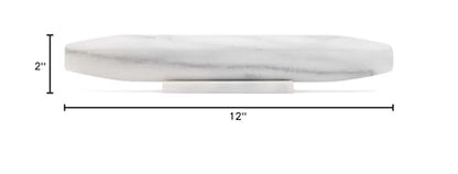 Fox Run Marble French Rolling Pin and Base, 2 x 12 x 2 inches