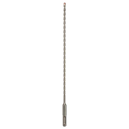 3/16 Inch x 12 Inch SDS Plus Rotary Hammer Drill Bit, Carbide Tipped for Brick, Stone, and Concrete (3/16" x 10" x 12")