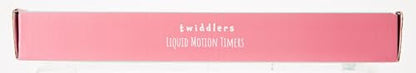 THE TWIDDLERS 5 Liquid Motion Timers Sensory Timer Hourglasses - 14cm, 5 Colours - Kids Water Bubble Lava Lamp Calming Sensory Toys for Autism, Stress Relief, Relaxation, ADHD