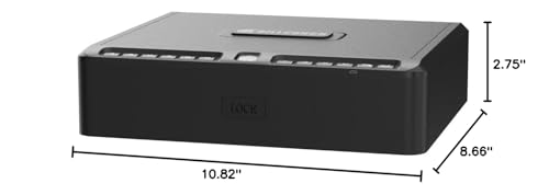 BILLCONCH Gun Safe for Handgun - Biometric Gun Safe 4 Ways Quick Access with Fingerprint/Full-digital Keypad/Key/APP Lock Handgun Pistol Safe for Nightstand Bedside Home