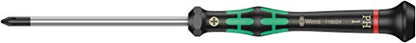 Wera 2035/6 B Kraftform Micro Screwdriver Set, for electronic applications, PH/SL, 6 Piece, 05118152001, Silver