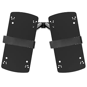 Ativafit Adjustable Dumbbell Stand Fitness Dial Dumbbell Rack with Adjustable Belt for Home Gym Set