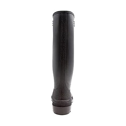 DUNLOP Pricemastor - Unisex Knee High Wellington Rain Boots, Black, CE Certified Waterproof and Chemical Resistant PVC Wellies for Outdoor, Gardening and Farm Work - EU40, UK6.5