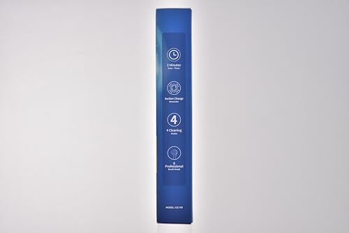 Rotating Electric Toothbrush Case for Adults, 4 Modes Deep Clean Electric Toothbrush with 8 Brush Heads (2 Types), 25-Days Rechargeable Power and 2 Min Smart Timer