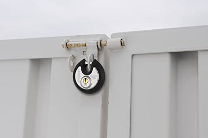 BRINKS Heavy Duty Padlock with Key - 70mm Discus Keyed Lock for Storage Shed, Garage, Storage Lockers, Sliding Doors, Tool Box, and Cabinets, 4 Pack