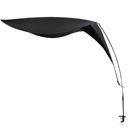 Adjustable Office Cubicle Desk Shade ?Blocks Light and Visual Distractions,70" Extra-Large Portable Shade for Office Cubicles and Desks