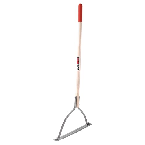 Weed Grass Cutter Manual Weed Wacker Grass Whip Double Serrated Blade Weed Cutter Tool,38 inches
