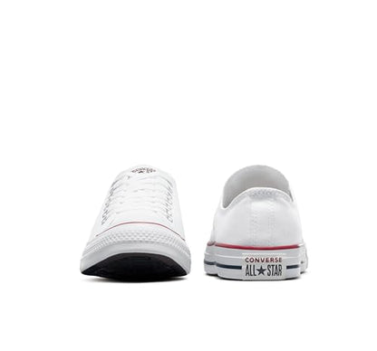 Converse All Star Low Trainers White Canvas - 8 UK