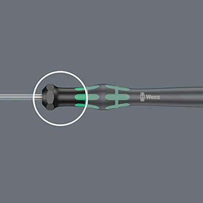 Wera 2035/6 A Kraftform Micro Screwdriver Set, for electronic applications, PH/SL, 6 Piece, 05118150001