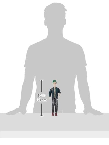 Disney Princess Zombies 3 Zed Fashion Doll - 12-Inch Zombie Doll with Green Hair, Outfit, Shoes, and Accessory. Toy for Kids Ages 6 Years Old and Up