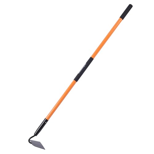 Garden Hoe Tool .for Weeding with Long Fiberglass Handle 57 Inches£¬Heavy Duty Hoe Garden Tool,