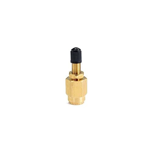 3/8" Air Line to Schrader Valve Brass PTC Air Line Fitting