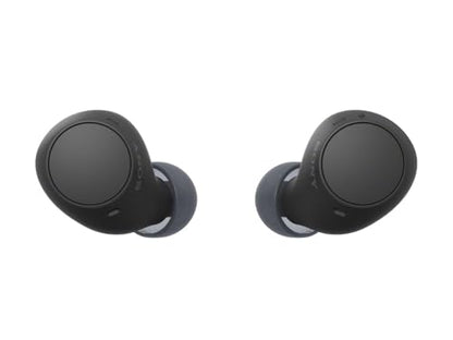 Sony WF-C510 Truly Wireless Earbuds – Small, Light, Bluetooth In Ear Headphones with Multipoint Connection, Ambient Sound, IPX4 Rating, Spotify Tap, Quick Charge, 22 HR Battery, iOS & Android - Black
