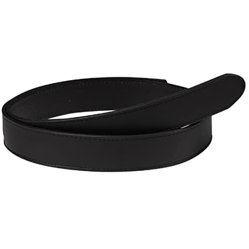 Perfect Fit Mechanics Belt Buckleless No Scratch Leather Work Belt Hook and Loop Garrison Belts 1 1/2 Inch Wide