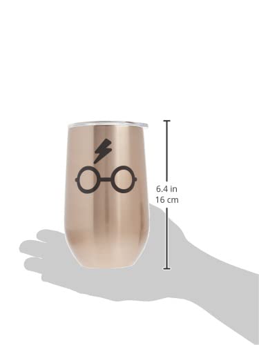 Spoontiques Harry Potter Glass Stainless Wine Tumbler
