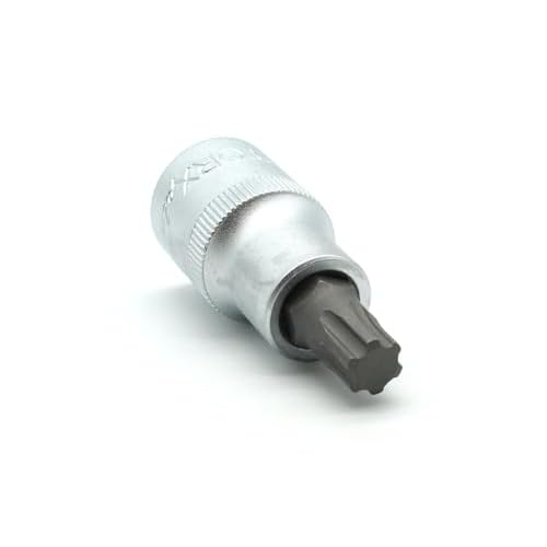 Torx Plus 50IP 2 Inch Long Bit Socket 1/2 Inch Square Drive Auto Repair Impact Ready Tool