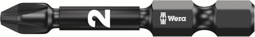 Wera Bit-Check 6 PZ Impaktor 1 Diamond Coated TriTorsion Long Service Life Pozidriv Bit Set, 6pc, 05057692001
