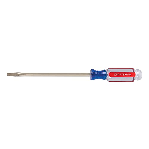 CRAFTSMAN 3/16-in. x 6-in. Flat Head Slotted Acetate Screwdriver