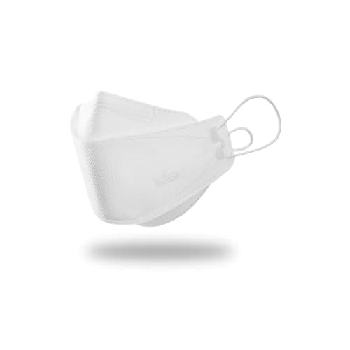 BOTN 10Pcs X-Large KF94 Protective and Safety Face Mask for Adult, 4-Layer Filter and 3D Design, Adjustable Strap and Premium Quality Made in Korea (White)¡¦
