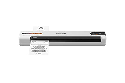 Epson RapidReceipt RR-60 Mobile Color Receipt & Document Scanner with ScanSmart AI PRO Receipt Management & PDF Software for PC & Mac