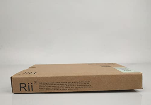 Rii K01X1 2.4 GHz Mini Wireless Keyboard with Mouse Touchpad Remote Control KODI XMBC Remote