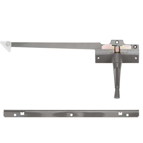 Touri Straight Arm Operator for Anderson Window Crank Replacement for Right Window with 8-3/8" Arm Length, Works with Perma-Shield Casement Windows, in Stone Color (1974-1995)