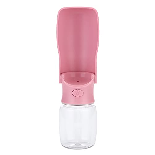 Foldable Portable Dog Water Bottle - Pet Water Dispenser for Outdoor Walking, Hiking, and Travel - 12 OZ Capacity