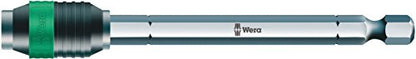 Wera 05051024001 Kraftform Compact Imperial Screwdriver Bit Set KK 25, Silver