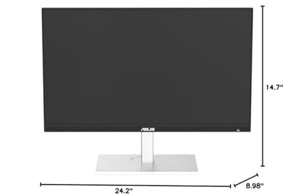 ASUS ProArt Display 14” 1080P Portable Touchscreen Monitor (PA148CTV) - Full HD, IPS, 100% sRGB/Rec.709, Color Accuracy ΔE < 2, Calman Verified, USB-C Power Delivery, Micro HDMI, Tripod Socket,Black