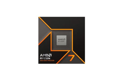 AMD Ryzensets 7 9700X Processor (8 Cores/16 Threads) 65W DTP, AM5 socket, 40MB Cache, Up to 5.5 GHz max boost frequency, no cooler