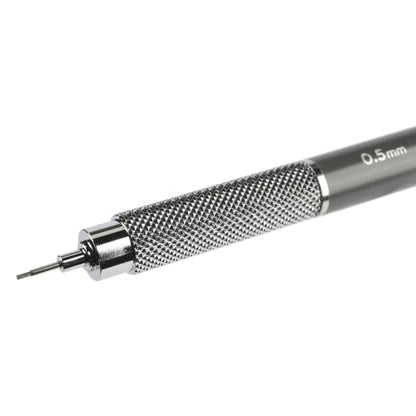 ALVIN DM05 Draft/Matic® Mechanical Pencil, 0.5mm, Stainless Steel Drawing and Design Tool for Students and Professionals, Great for Drafting, Architecture, Engineering, and Art