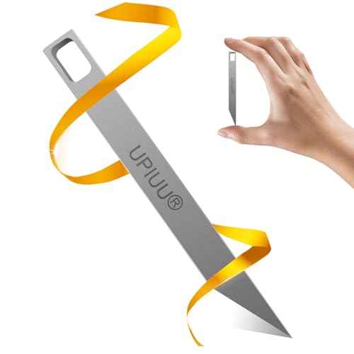 Keychain Pry Bar, Gifts for Men Brother, EDC Gear Multitool with Box Cutter, Cool Stuff, Christmas Stocking Stuffers for Men, Ideal Gifts for Dad Uncle Who Has Everything