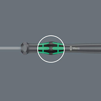 Wera 2035/6 A Kraftform Micro Screwdriver Set, for electronic applications, PH/SL, 6 Piece, 05118150001