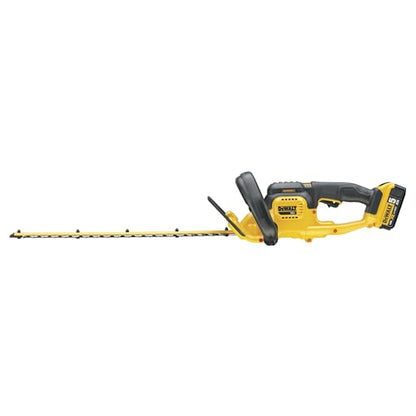 DEWALT DCM563P1-GB 18 V XR Hedge Trimmer, 1 x 5 Ah, Yellow