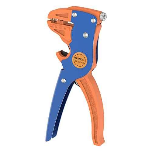 Automatic Wire Stripper and Cutter, 2 in 1 Wire Stripper Tool, Adjustable Electrical Cable Wire Stripping Tool for Electronic, Automotive Repair