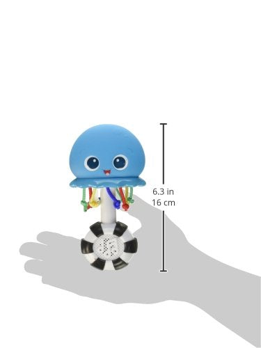 Baby Einstein Ocean Glow Sensory Shaker Musical Toy, Ages Newborn +