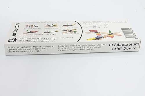 Locorico - Brio Duplo compatible adapter (10 Adapters)