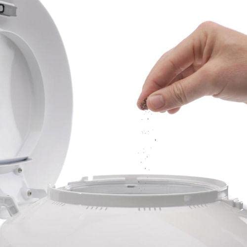 biOrb Halo 15 Acrylic 4-Gallon Aquarium with Multi-Color Remote-Controlled LED Lights Modern Compact Tank for Tabletop or Desktop Display, White