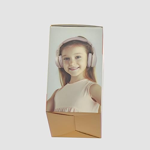 EarFun Kids Headphones Wireless, Bluetooth 5.4 Headphone for Child with Mic, 85/94dB Volume Limited Foldable Over Ear, Hi-Fi Stereo Sound, 40H Playtime, Gifts for Girl, Tablet/Phone/PC, School/Travel