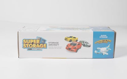m zimoon Transport Airplane, Transport Cargo Plane Car Kids Toys Set with 4pcs Cars, 1pcs Helicopter Toy and 1pcs DIY Stickers Gift Toys for Boys Girls