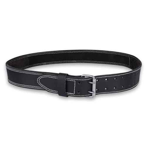 FUERI Tool Belt Heavy Duty Black Leather Utility Belts for Bags Construction Carpenters Electricians Framers Ironworkers Men Pouches Suspenders Women
