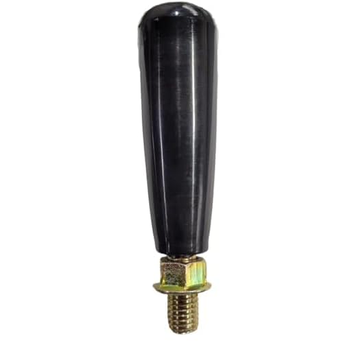 Revolving Handle Knob Handwheel with M10 * P1.5 L-4" Male Threaded Stem for Hose Reel, Trailer Jack Knob, Table Saw Adjusting, Pop up Fireplace Damper Crank, Ventilation Facility, Fence Guard, etc