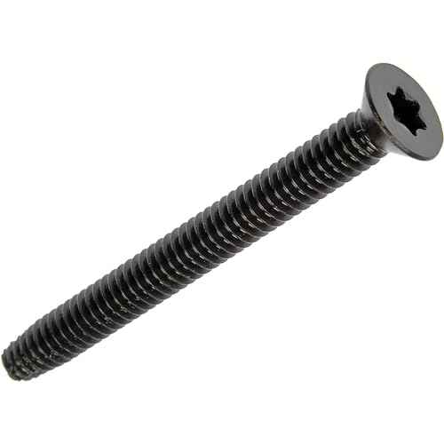 BCP Fasteners 1/4-20 x 2-1/2" Trailer Deck Screws 300 Qty - Black Trailer Screws for Trailer Flooring & Floorboards, Flat Head, T30 Star Drive, Type F, Compatible with Hardwoods & Softwoods - BCP1241