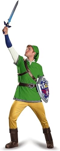 DISGUISE Medieval Accessories Toys For Boys Legend Of Zelda Link Sword, Cartoon, Blue, One Size