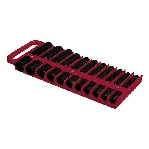 Lisle 40900 Red 1/2" Magnetic Socket Holder